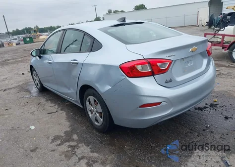 2018 Chevrolet Cruze Ls Auto из США, поврежденный, VIN 1G1BC5SM2J7220173